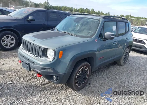 2016 Jeep Renegade Trailhawk from USA, damaged, VIN ZACCJBCT2GPD99526